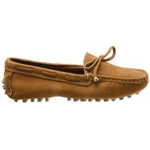 Sapatilha Feminina Sapato Mocassim Couro - Caramelo Sapatilha Feminina Sapato Mocassim Couro - Caramelo