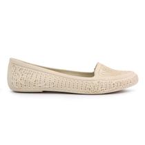 Sapatilha Feminina Sapato Mocassim Injetado OffWhite Sapatilha Feminina Sapato Mocassim Injetado OffWhite