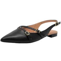 Sapatilha Feminina Slingback Conforto Moderna Vizzano