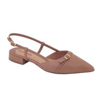 Sapatilha Feminina Slingback Couro Bottero 022702 Cor:NudeTamanho:35 Sapatilha Feminina Slingback Couro Bottero 022702 Cor:NudeTamanho:35
