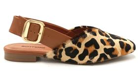 Sapatilha Feminina Slingback Couro Bottero 369901