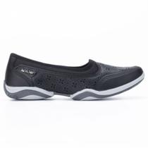 Sapatilha Feminina Slip On Preto Kolosh C2743-0001