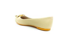 Sapatilha Feminina Sua Cia 8066.14245 - Creme/laranja