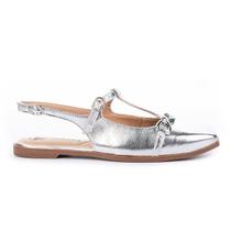 Sapatilha Feminina Tanara Molise Prata - T8351 Sapatilha Feminina Tanara Molise Prata - T8351