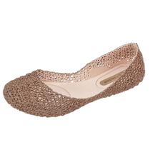 Sapatilha Feminina Transpassada Brilho Moda Campana Melissa Sapatilha Feminina Transpassada Brilho Moda Campana Melissa