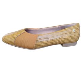 Sapatilha feminina Usaflex couro com tecido conforto para joanete Sapatilha feminina Usaflex couro com tecido conforto para joanete