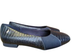 Sapatilha feminina Usaflex ortopédica couro com tecido elastano conforto para joanete Sapatilha feminina Usaflex ortopédica couro com tecido elastano conforto para joanete