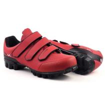 Sapatilha feminina vermelho soft/preto - avva