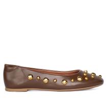 Sapatilha Feminina Vizzano Napa Garda Pedrarias Cappuccino