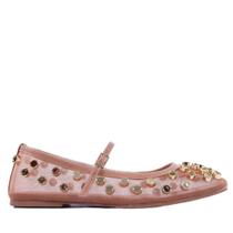 Sapatilha Feminina Zariff com Maxi Esferas 2017-6331 Coconut