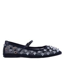 Sapatilha Feminina Zariff com Maxi Esferas 2017-6331 Preto Sapatilha Feminina Zariff com Maxi Esferas 2017-6331 Preto
