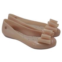 Sapatilha Feminina Zaxy 83116 Pop Bow Nude