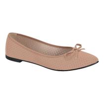 Sapatilha Feminino Moleca 5727.115 Casual Baixo Conforto Social Leve Bico Fino