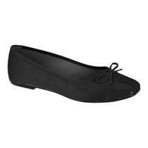 Sapatilha Feminino Moleca 5729.110 Sapato Baixo Casual Laço Conforto