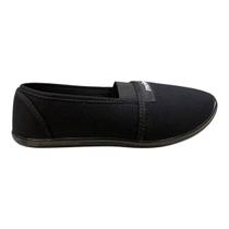 Sapatilha Feminino Moleca Casual Conforto Tecido Elástico 520.59 Preto