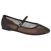 Sapatilha flat boneca telada com fivela vizzano 1443.101