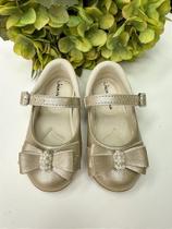 Sapatilha Flor Di Mila Charlote Dourado para Meninas - Conforto e Estilo