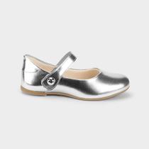 Sapatilha Infantil Bibi Ballerina Basic Prata Sapatilha Infantil Bibi Ballerina Basic Prata
