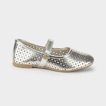 Sapatilha Infantil Bibi Ballerina Basic Prata Sapatilha Infantil Bibi Ballerina Basic Prata