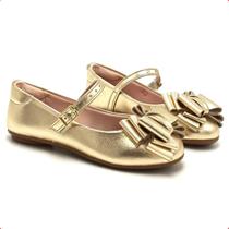 Sapatilha Infantil Bonequinha Laços Molekinha