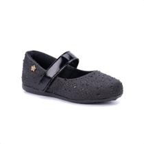 Sapatilha Infantil Estilo Boneca Spikes E Tira Ajustável