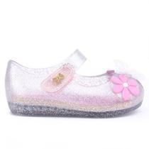 Sapatilha Infantil Feminina World Colors Angel Prata - 1580