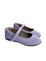 Sapatilha Infantil Lepeti Feminina Couro Básica Rosa Bebe