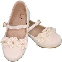 Sapatilha Infantil Menina Batizado Dama de Honra Branco - Menina Shoes