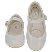 Sapatilha Infantil menina feminina Confortavel 2001 - Cor Off White ou Bege Claro