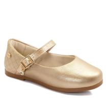 Sapatilha infantil menina klin princesa mini 152 dourado Sapatilha infantil menina klin princesa mini 152 dourado