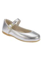 Sapatilha infantil menina metalica 2500