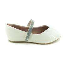 Sapatilha Infantil Menina Mini Sua Cia 9112.51814 - Off White