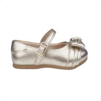 Sapatilha Infantil Mini Angel Pampili Dourada Sapatilha Infantil Mini Angel Pampili Dourada