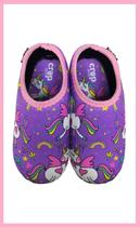 Sapatilha Infantil Neoprene Antiderrapante - Unicornio roxo Sapatilha Infantil Neoprene Antiderrapante - Unicornio roxo
