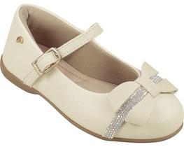 Sapatilha Infantil Nude Strass Pampili