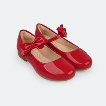 Sapatilha infantil papmpili angel com laço removivel - 10449