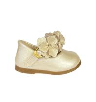 Sapatilha Klin Princesa Baby Infantil Feminino Cor Dourado