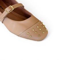 Sapatilha Lara Rosa Serena Casual Napa Tira Feminino - Sapatilha Lara Rosa Serena Casual Napa Tira Feminino -