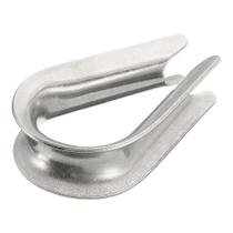 Sapatilha leve em Aço Inox Anilha Para Cabo De Aço Corda 3mm Sapatilha leve em Aço Inox Anilha Para Cabo De Aço Corda 3mm