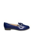 Sapatilha Ligthgel Bico Quadrado Azul Marinho Feminino Sapatilha Ligthgel Bico Quadrado Azul Marinho Feminino