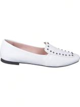 Sapatilha Loafer Bico Quadrado Original Moda Cravinho