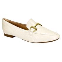 Sapatilha Loafer Sua Cia Croco 8349.15380 Off White Sapatilha Loafer Sua Cia Croco 8349.15380 Off White