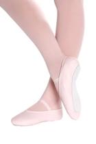 Sapatilha meia ponta sintética e meia calça Ballet - kit rosa - M M