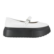Sapatilha Melissa Soft Ballerina Platform Adulto Preto/Branco Sapatilha Melissa Soft Ballerina Platform Adulto Preto/Branco