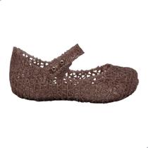 Sapatilha Mini Melissa Campana Papel Bebê Rose Glitter