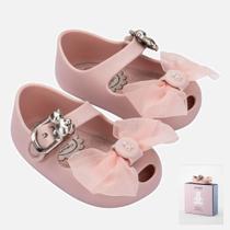 Sapatilha mini melissa my first + paola da vinci rosa 37851 - Sapatilha mini melissa my first + paola da vinci rosa 37851 -