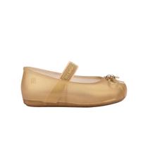 Sapatilha Mini Melissa Sophie Infantil Bege Perolado