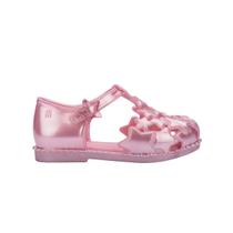 Sapatilha Mini Melissa Starry Baby Rosa Perolado