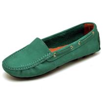 Sapatilha Mocassim Drive em Couro Feminino Solado Borracha Calce Facil Elegante Festa Trabalho Sapatilha Mocassim Drive em Couro Feminino Solado Borracha Calce Facil Elegante Festa Trabalho