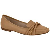 Sapatilha Mocassim Feminina Tiras Tressê Conforto Moleca 5737.212